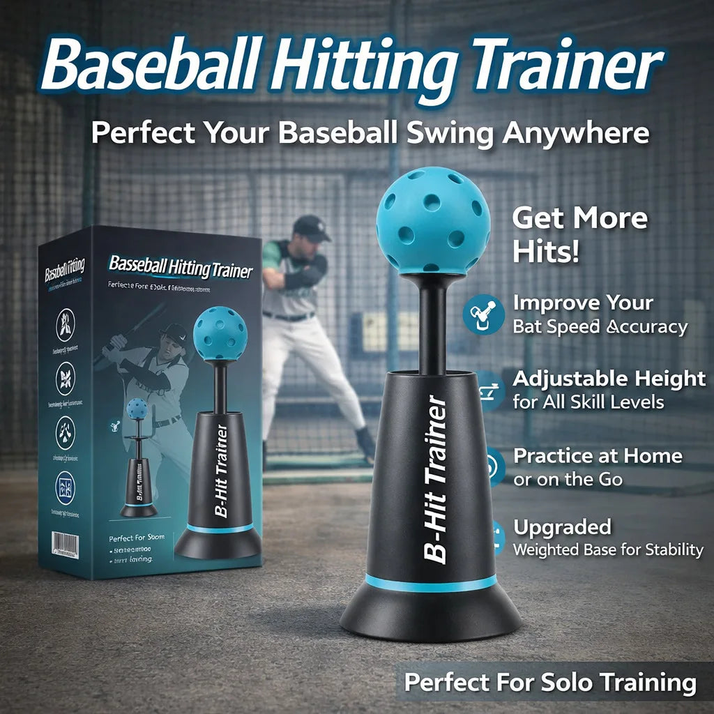 Baseball Batting Trainer Automatic Pitching Machine Portable Hitting Practice Equipment for Outdoor Sports Training