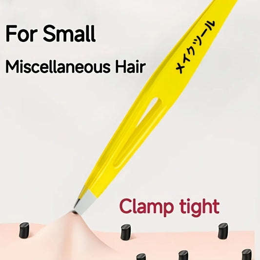 High-Quality Stainless Steel Eyebrow Tweezers Hair Removal Facial Care Tools Eyebrow Shaping Trimming and Beard Care Tool