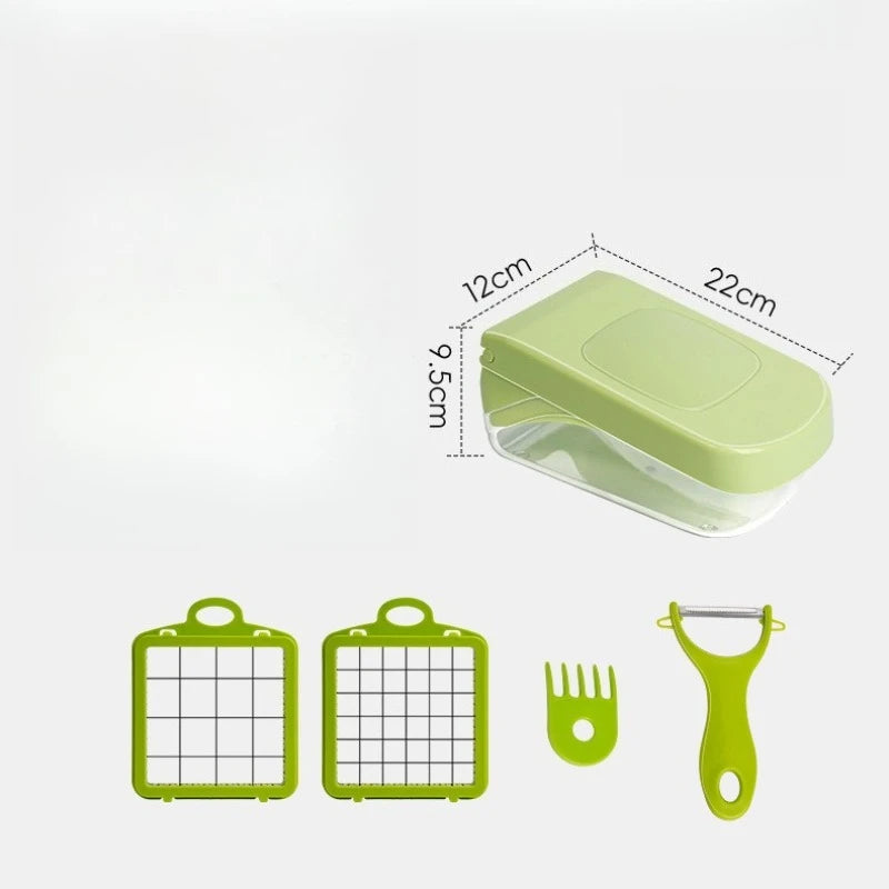 Vegetable cutting artifact Multifunctional grater Potato slicer Shredder Onion dicer Vegetable cutter