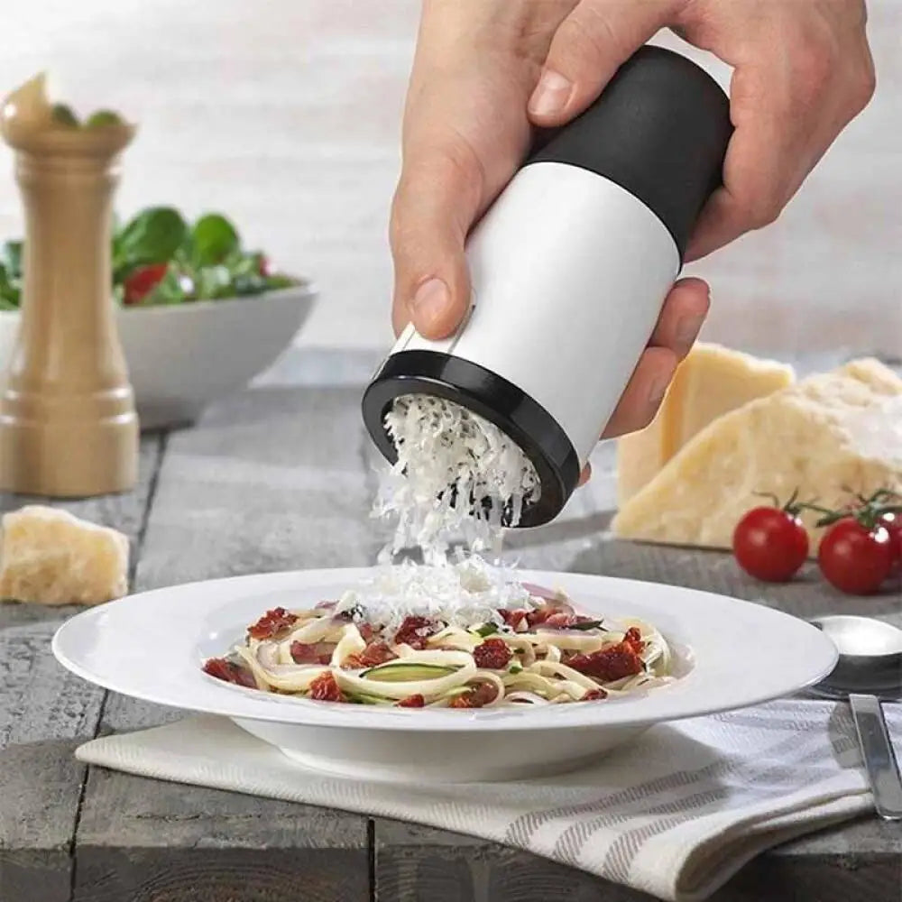 Stainless Steel Baking Utensils Massurra Cheese Grater Hand Held Grating Tool Cheese Shredder Culinary Gadget Kitchen Appliances