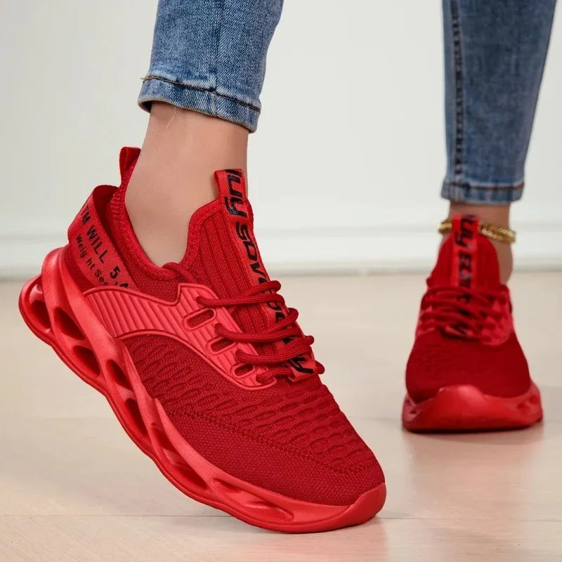 YRZL Women Sport Shoes Running Sneakers Breathable Comfortable Trainers High Quality Shoes Men Lightweight Sneakers for Women