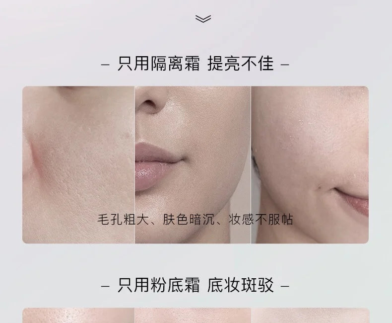 Color change isolation cream Sunscreen Base before makeup Isolate Moisturize and replenish concealer three in one