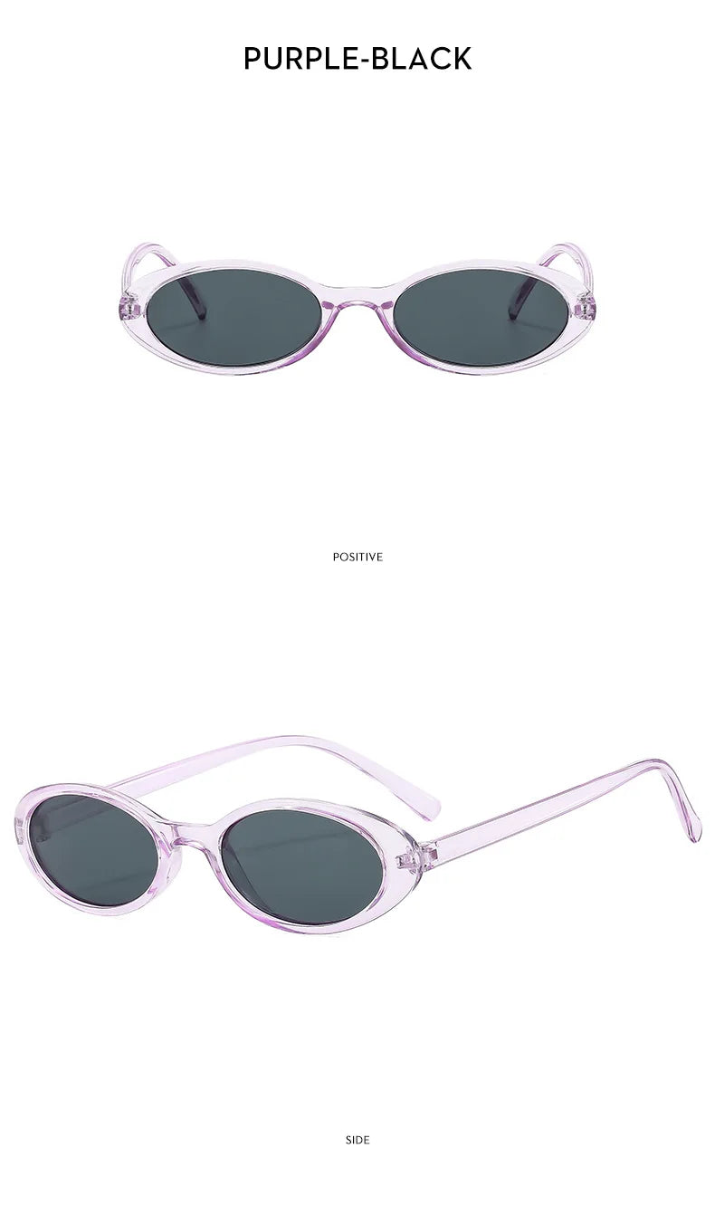 Polarized Small Oval Women's Myopia Sunglasses Women Frame Nearsighted Sun Glasses Uv400 Protection Eyewear