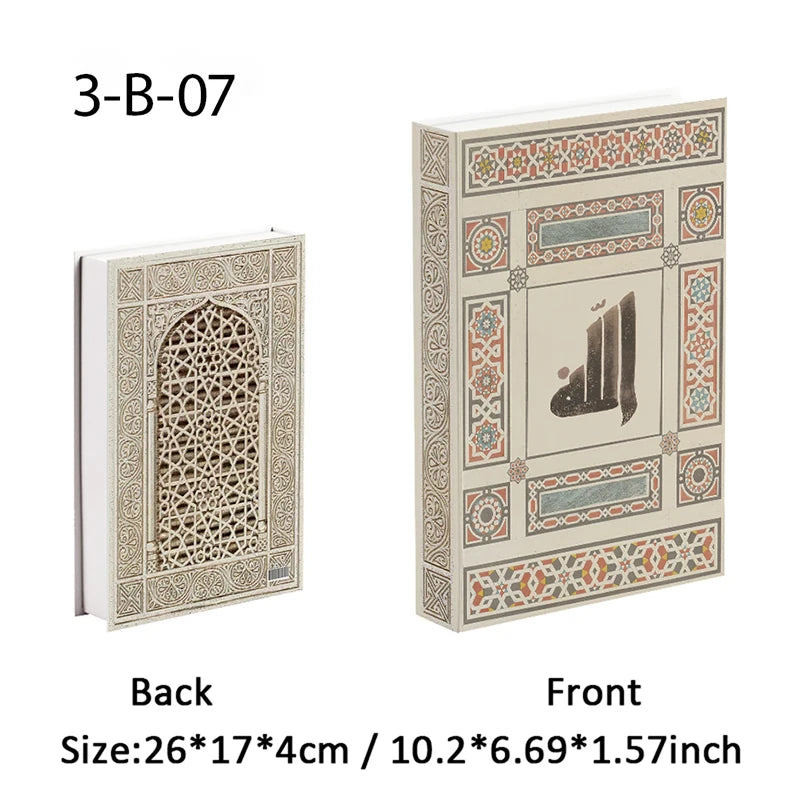 Islamic Church Writing Culture Fake Books Decorative Coffee Table Decoration Storage Box Bookshelf Bedroom Aesthetic Home Decor