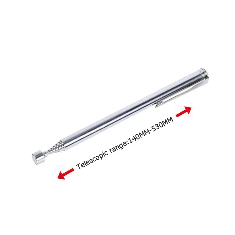 Telescopic magnetic pen mini portable retractable pick-up rod can pick up nuts and bolts convenient tool
