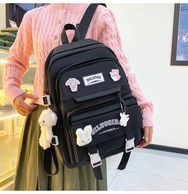 Backpacks Tuition Bag Pencil Case Crossbody Bag High Capacity School Bags 2024 Hot Sale for Girls and Boys Mochilas Escolares