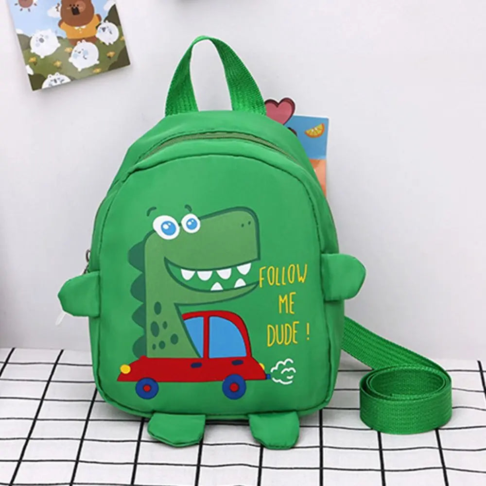 Boys Girls Cute Cartoon Dinosaur Toddler Rucksack Kindergarten Schoolbag Anti-lost Backpacks School Bags