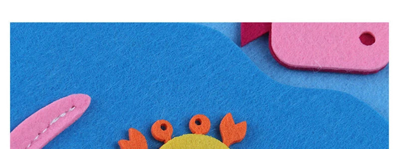 Baby Felt Quiet Books Busy Board Toddler Basic Life Skill Early Learning Education Toys Montessori Story Cloth Book For Boy Girl