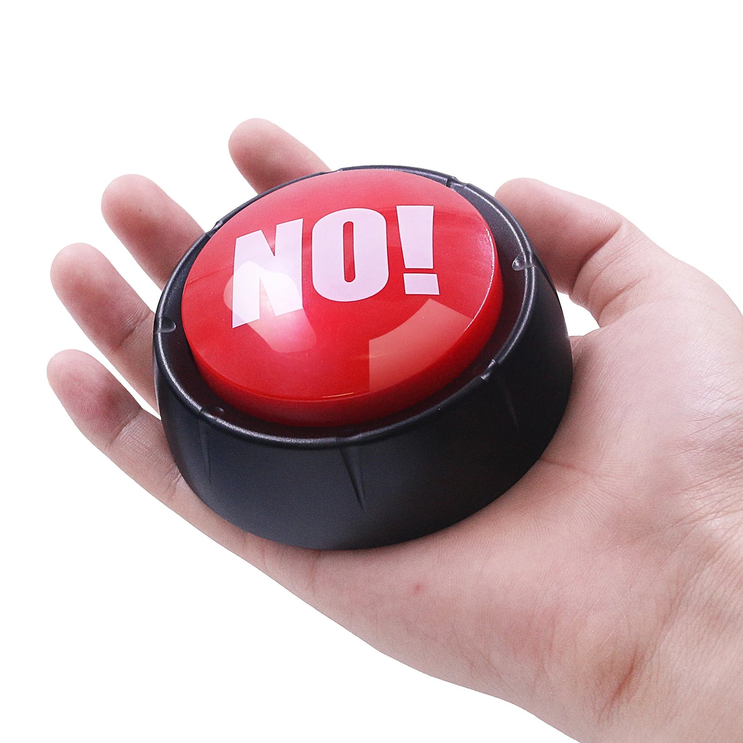 Pet communication YES NO sound button Squeezing prank toy electronic sound button