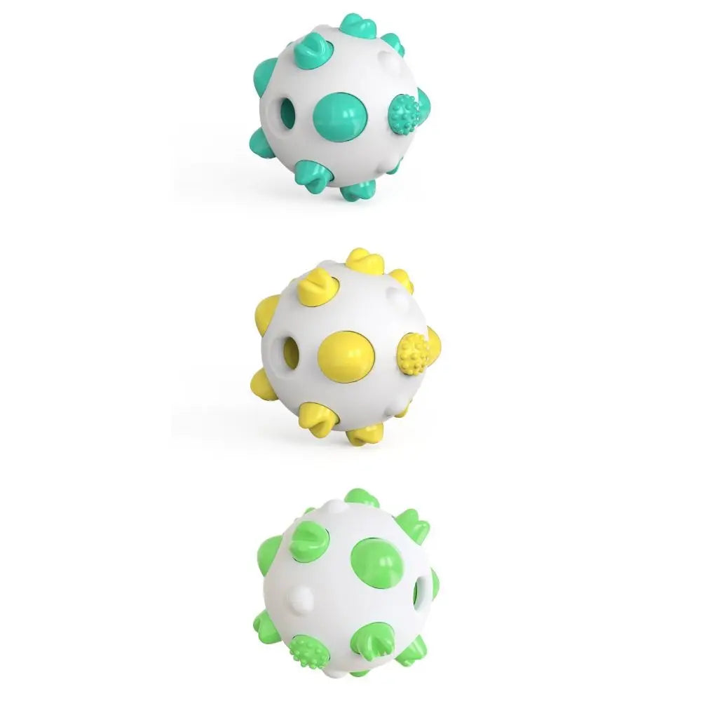 Pet Supplies Bite Resistant Pet Toy Ball TPR Wear Resistant Dog Chew Toy Non-slip Pet Teeth Cleaning Ball for Dogs Puppy Cats