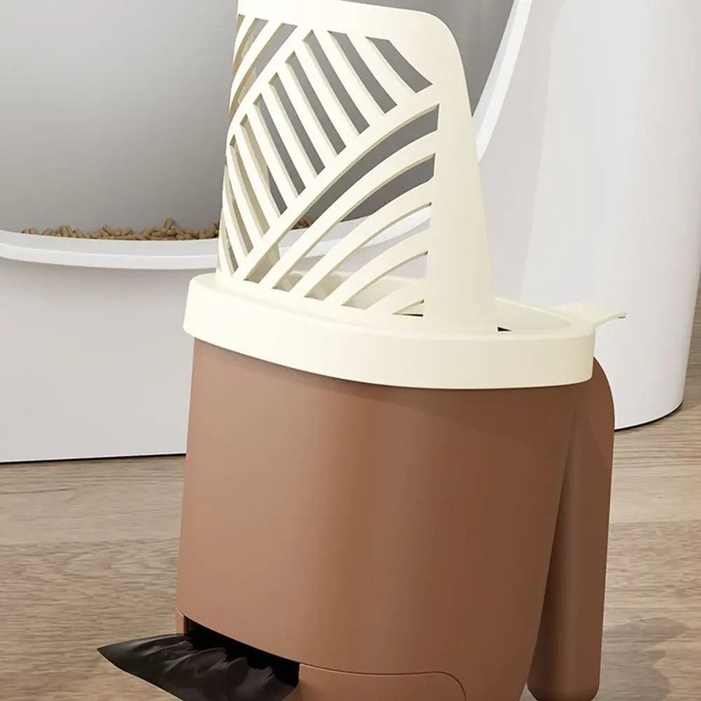 Cat Filter Clean Cat Litter Shovel Scoop Large Capacity Thickening Cat Litter Box Self Cleaning Comfortable Handle