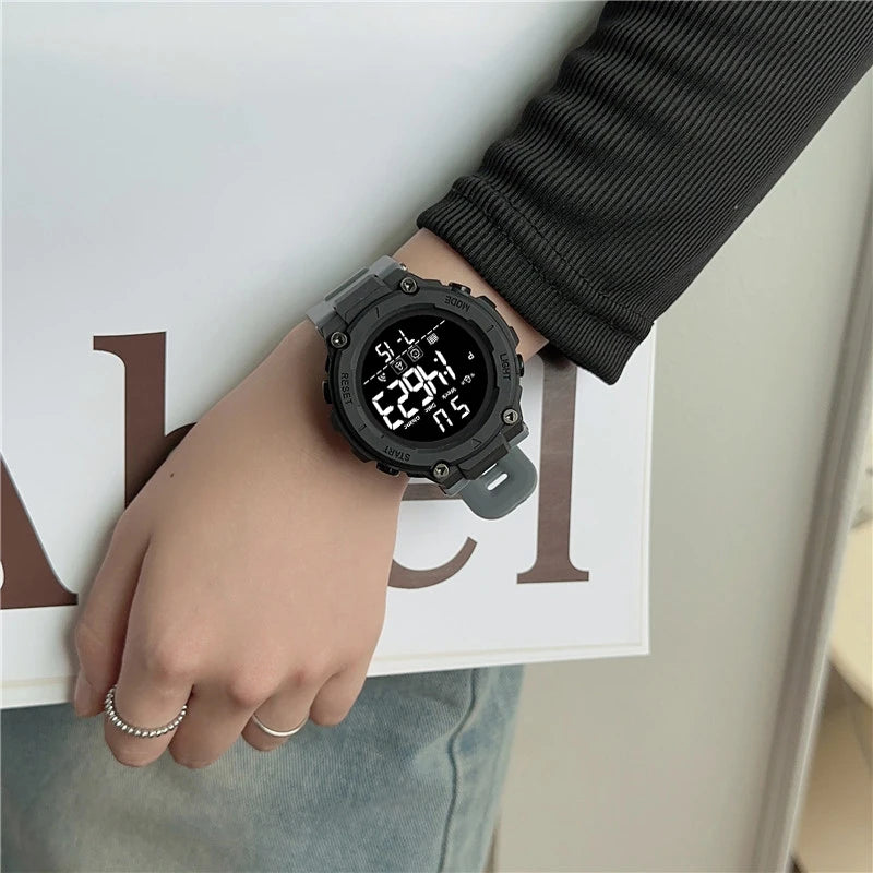 Men's Watches |   Led+Timer+Stopwatch+Alarm Clock |   Lightweight and Resistant to Falling |   Men's and Women's Gym Outdoor Universal Fashion Electronic Watch