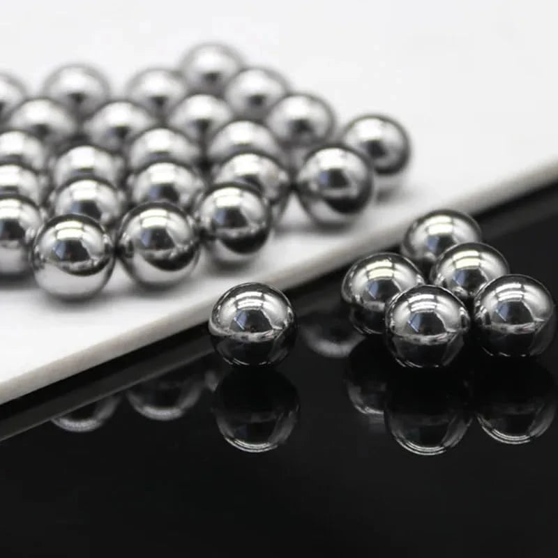 50/200pcs/Lot 6mm 6.35mm 8mm Steel Balls Hunting High-carbon Steel Slingshot Balls Catapult Slingshot Hitting Steel Ball