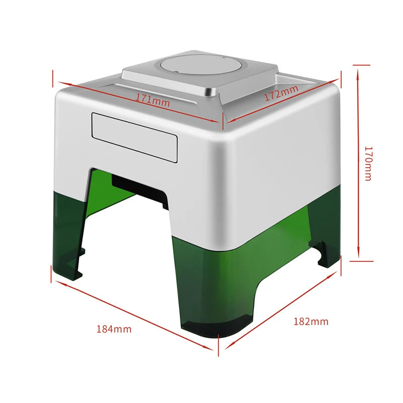 New Laser Engraver DIY Mark Printer Cutter Woodworking Machines Plastic 3000mw Bluetooth Mini Engraving Machine
