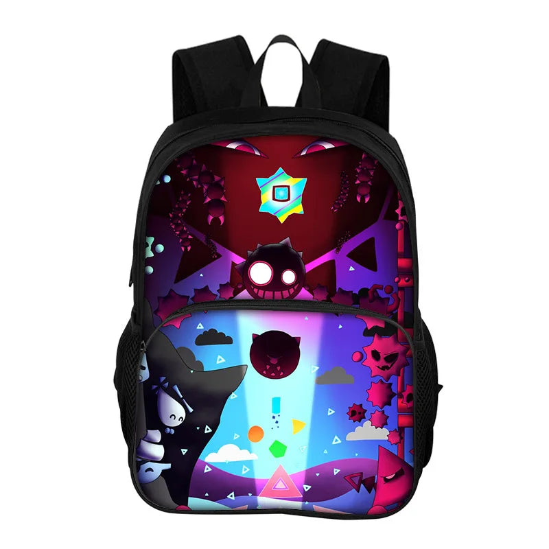 Kids Backpacks Just Shapes & Beats Student Anime School Bags Children Outdoor Sport Travel Rucksack Gift