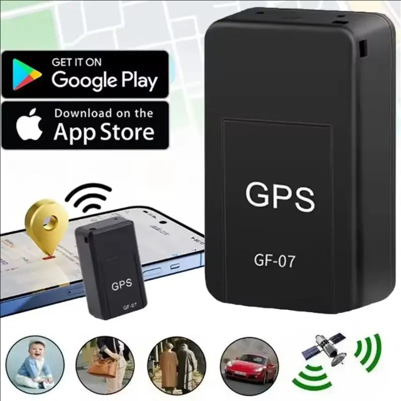 Car GPS Tracker GF07 Magnetic Vehicle GPS Locator Anti-lost Anti-theft Alarm GPS Tracking Device Mini GPS Locator Position APP