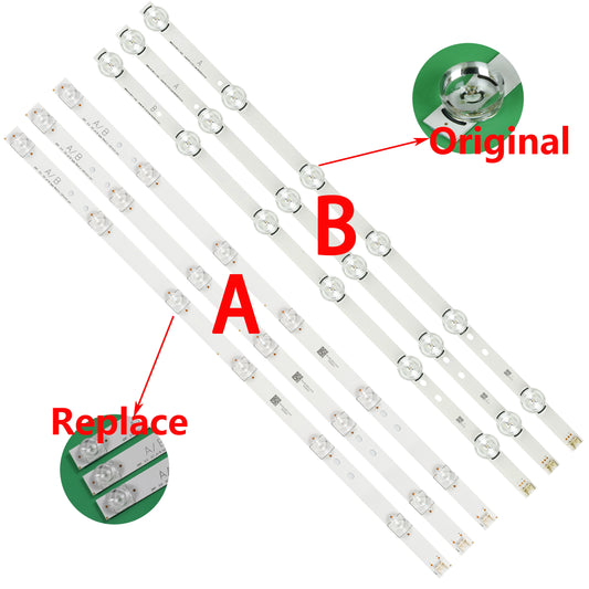 LED strip for 32LF5800 32LB5610 32LB550B 32LB561 32LB572 32LB570 32LB550 32LB580 32LB582 32LB5700 LC320DUE 32MB27VQ 32LB572V