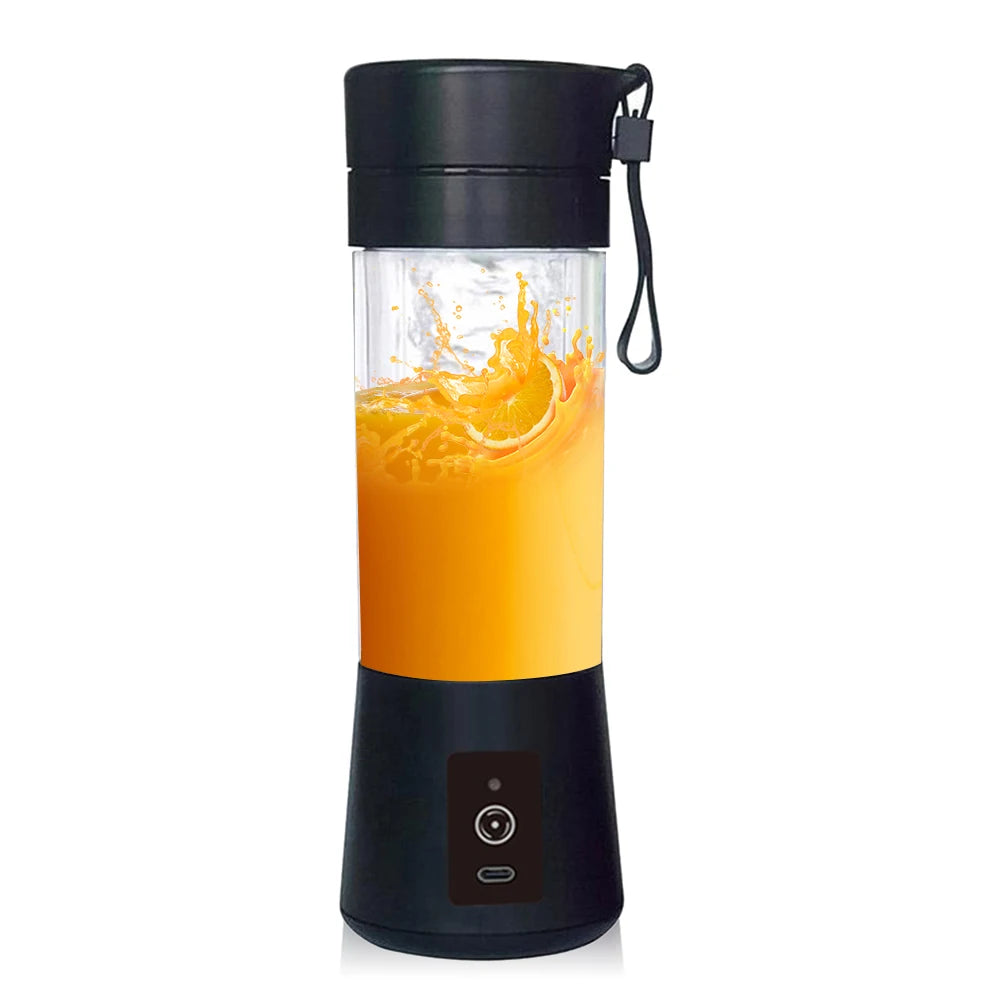 Mini Portable Blender for Smoothies Fresh Juice Fruit Juicer Mixer Cup with Rechargeable 2000mAh USB Blenders for Kitchen