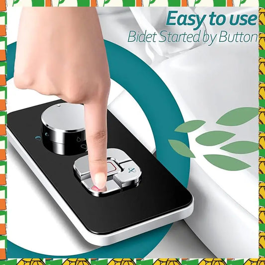 Bidet Attachment Non-Electric Bidet Toilet Seat Sprayer With Pressure Controls Dual Nozzles For Frontal Rear Wash B