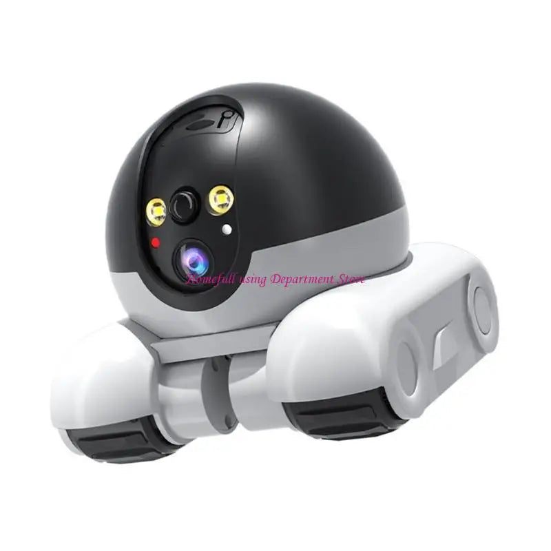 Treaded Wheel Pet Camera 1080P Real Time App Controlled For Pet Dogs Cats