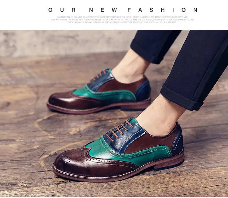 High Quality Business Formal Leather Shoes Mens Casual Dress Shoes Classic Italian Formal Oxford Elegant Shoes Men Office Shoes