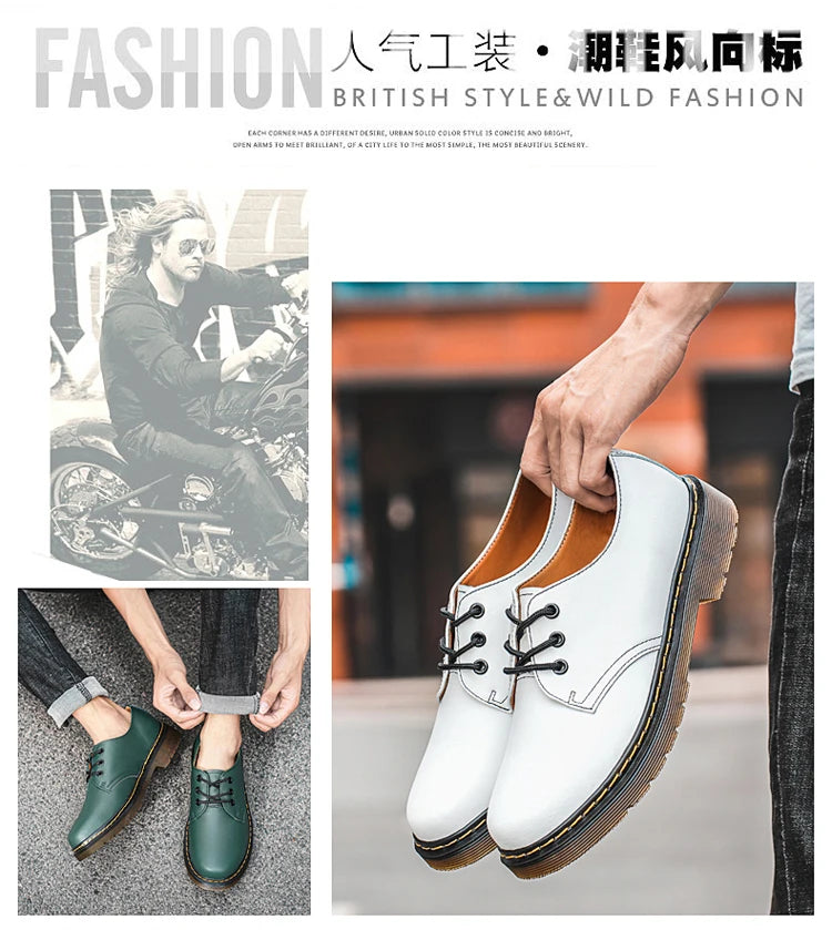 Men's genuine leather formal shoes work shoes classic business casual leather shoes fashionable women's shoes plus size shoes