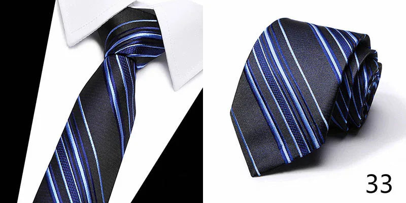 Hot Sale Necktie Man 7.5 cm Silk Tie Solid Color Gravatas Suit Accessories Fit Wedding Holiday Party
