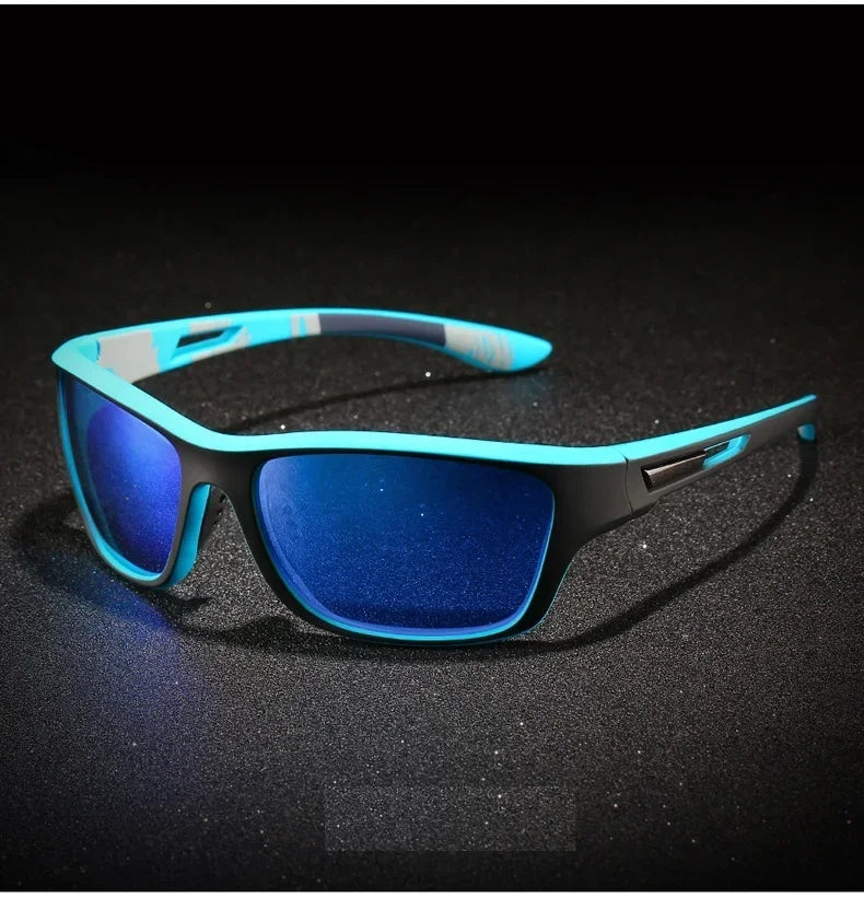 Men's Polarized Fishing Sunglasses With Glasses Chain For Men Women Driving Hiking Sun Glasses Fishing Eyewear