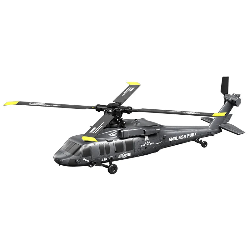 New Rc Plane 6ch Brushless Flying  Aerobatic  Helicopter Air Pressure High Optical Flow Positioning RTF Model Airplane Boy'S To