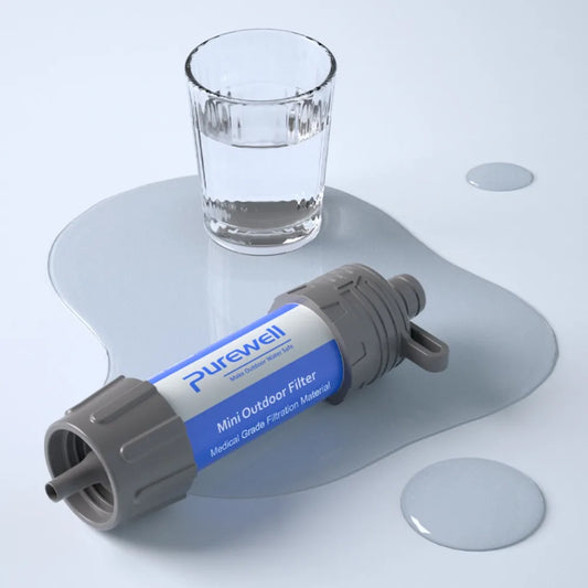 Outdoor Water Purifier Ultrafiltration Membrane Water Purification StrawDirectDrinkingWild Drinking Mini Portable Outdoor Filter