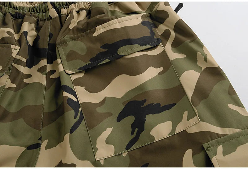 Ski pants for men and women windproof waterproof warm thick camouflage and velvet snow pants snowboard ski pants