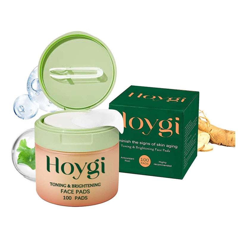 Korean Skin Care Cleansing Cotton Pads Centella Asiatica Niacinamide Peptide Daily Deep Hydrating Moisturizing Toner Cotton Pads