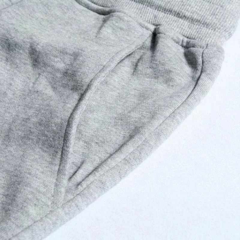 Print Men's Pants Autumn/Winter New Sport Jogging Trousers Fitness Loose Fit Clothing Solid Color Outfit Streetwear Pants