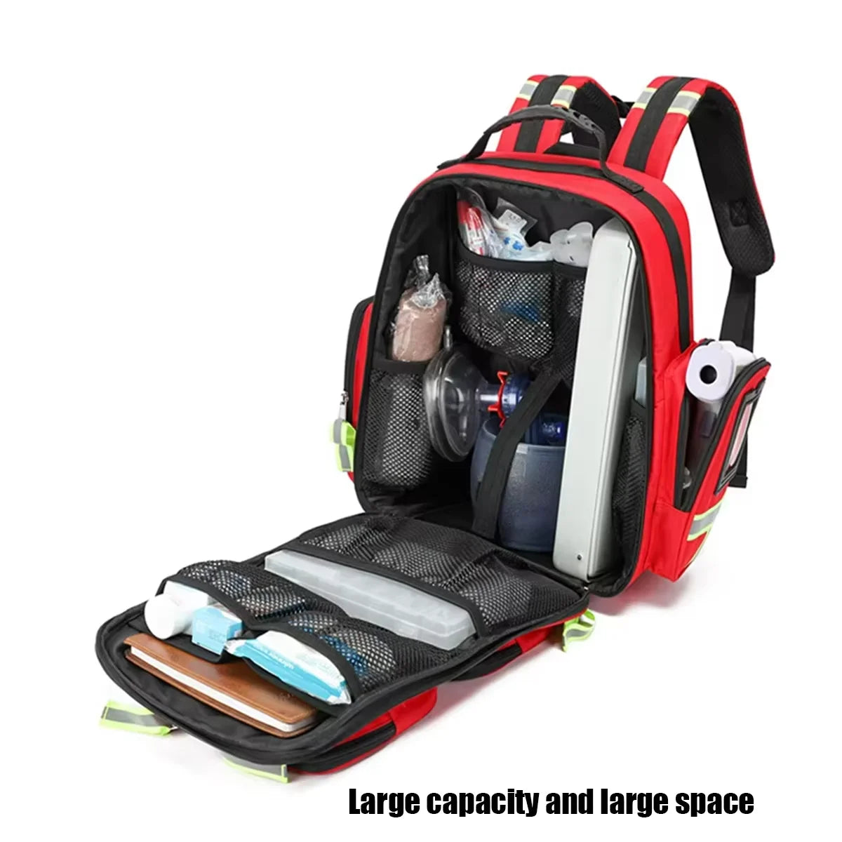 Outdoor Motorcycle cycling first aid kit Emergency Survival Kit Medical Classified Storage Backpack for Travel Camping Rescue