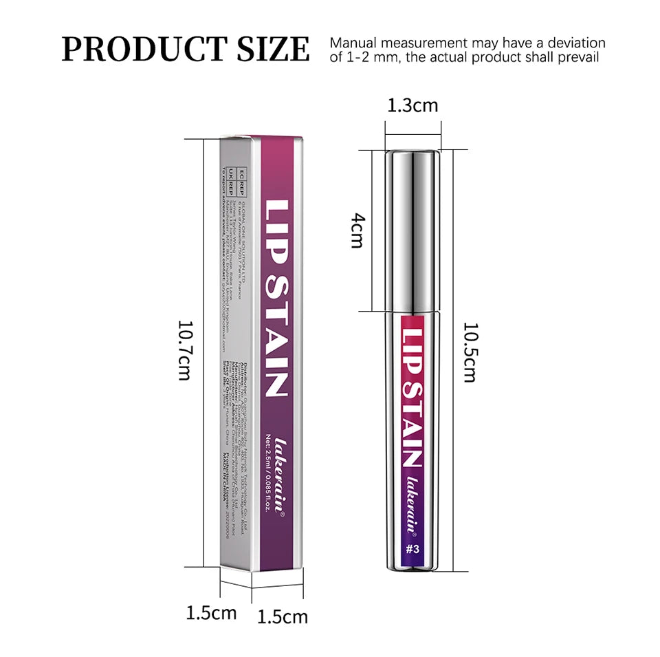 Matte Lip Tint Peel Off Lip Tints Stain Cosmetics Liquid Lipstick Lips Stick Free Shipping Makeup Ink Inks Gloss Pack Set