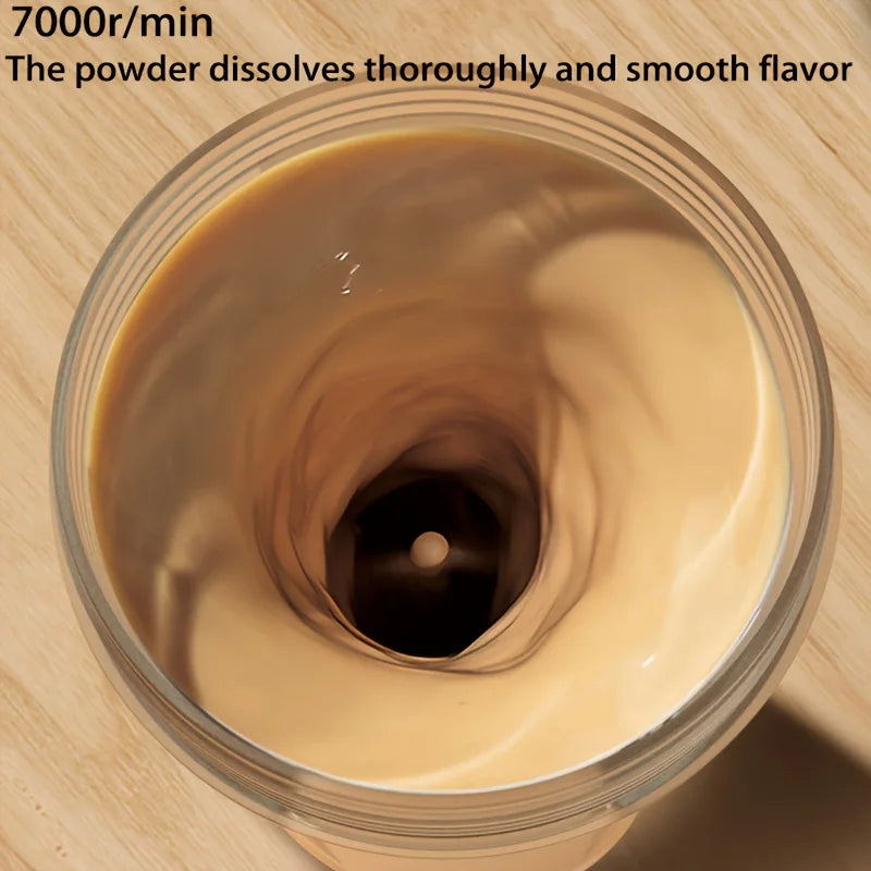 New Portable Electric Shaker Bottle USB Rechargeable Blender Multipurpose Mixer Cups for Fitness Workout  Automatic Mixing Cup