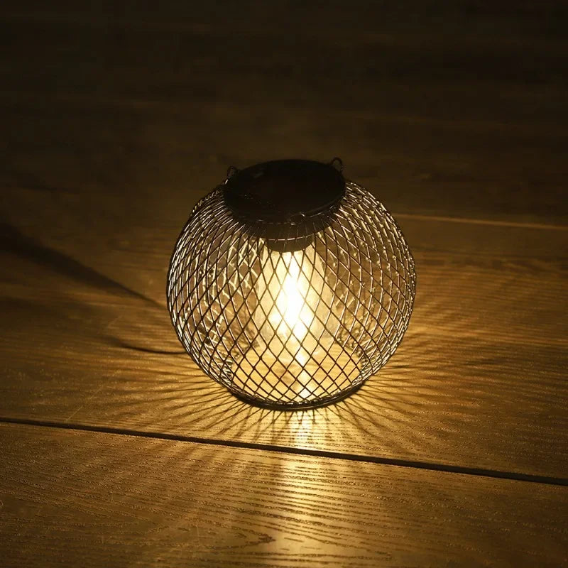 Solar Lantern Outdoor, Solar Lights for Outside Decorative Outdoor Hanging Lights Waterproof Solar Lanterns, yard garden lamp