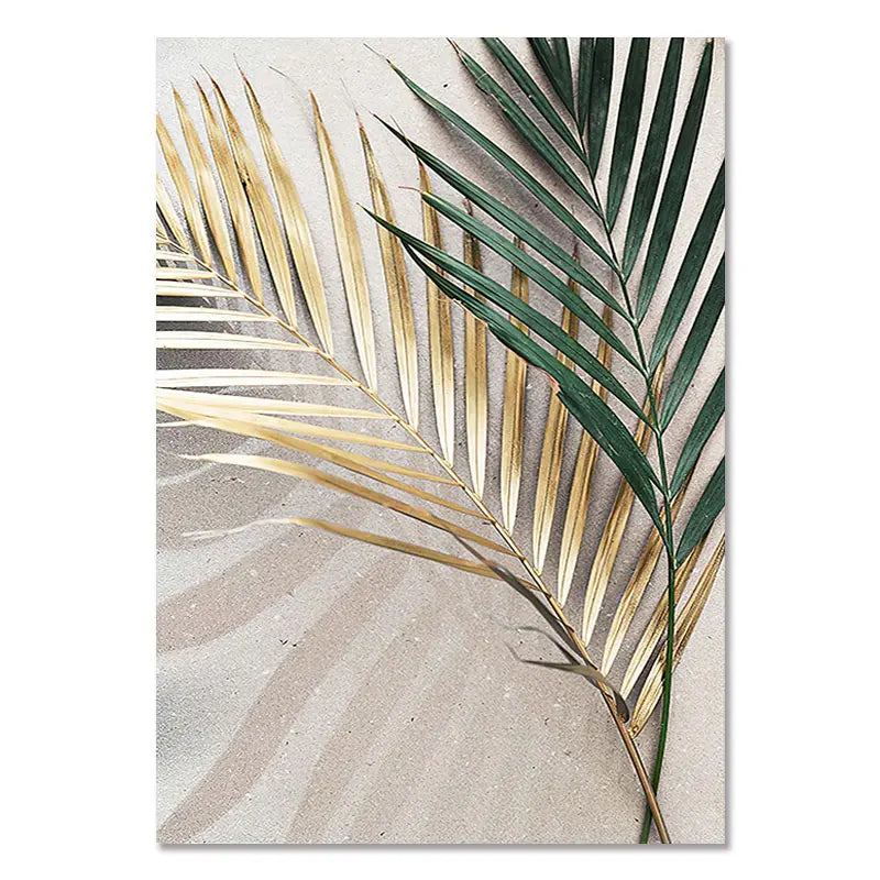 Islamic Bismillah Green Leaf Canvas Painting Moroccan Arch Calligraphy Wall Art Picture Poster Print for Living Room Home Decor