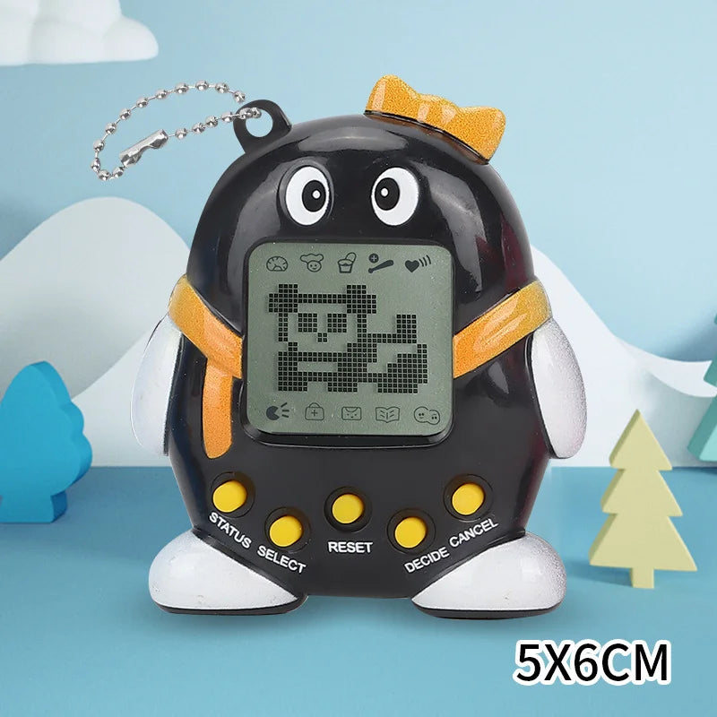 Tamagotchi 1Pcs Children's electronic Pet 168 Pets In 1 Virtual Cyber kid Digital Pet Toy Pixel Funny Gift Play Toy keychain BTJ