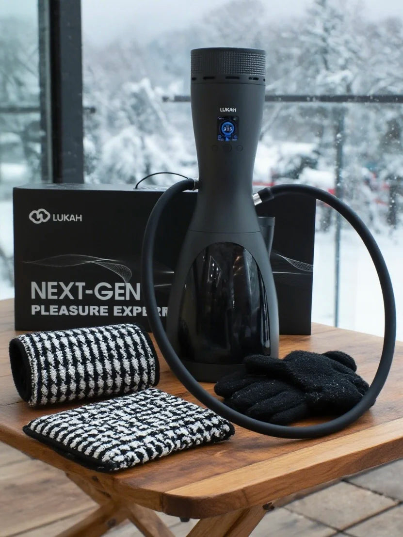 Portable Electric Hookah Lukah Shisha with LED Light Luxury Carbon-Free E-Hookah Set