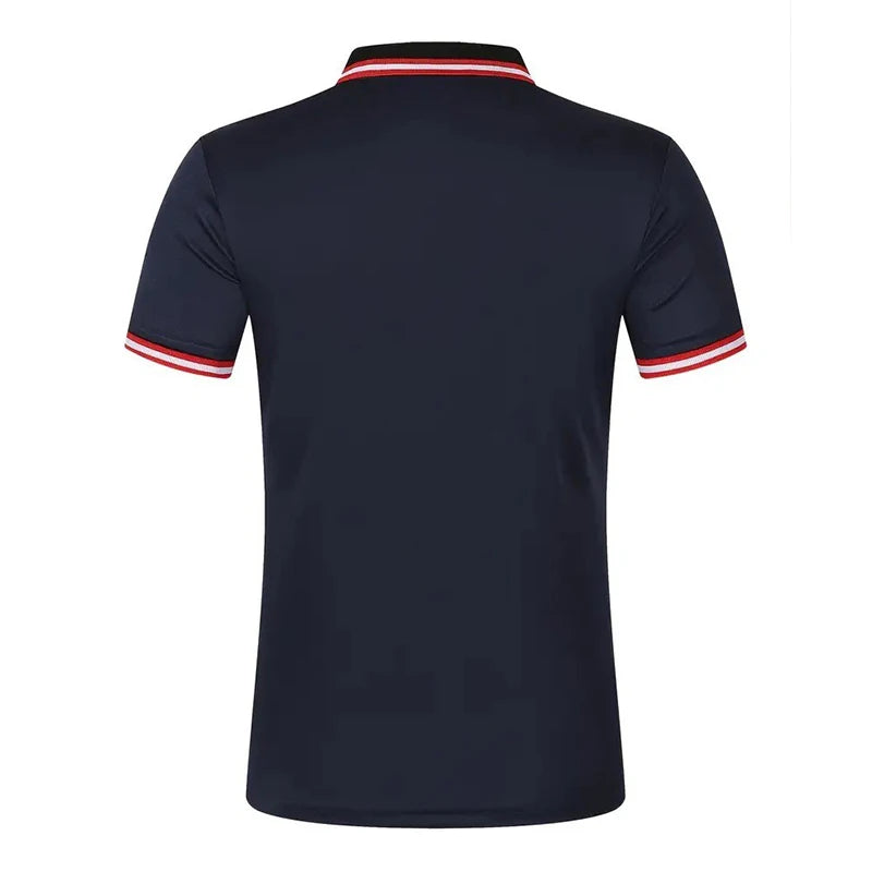 Men Slim Fit Fashion Golf Polo Shirt Men Breathable and Comfortable Tops Men Clothes Spring Summer New Short Sleeve Polo Shirt