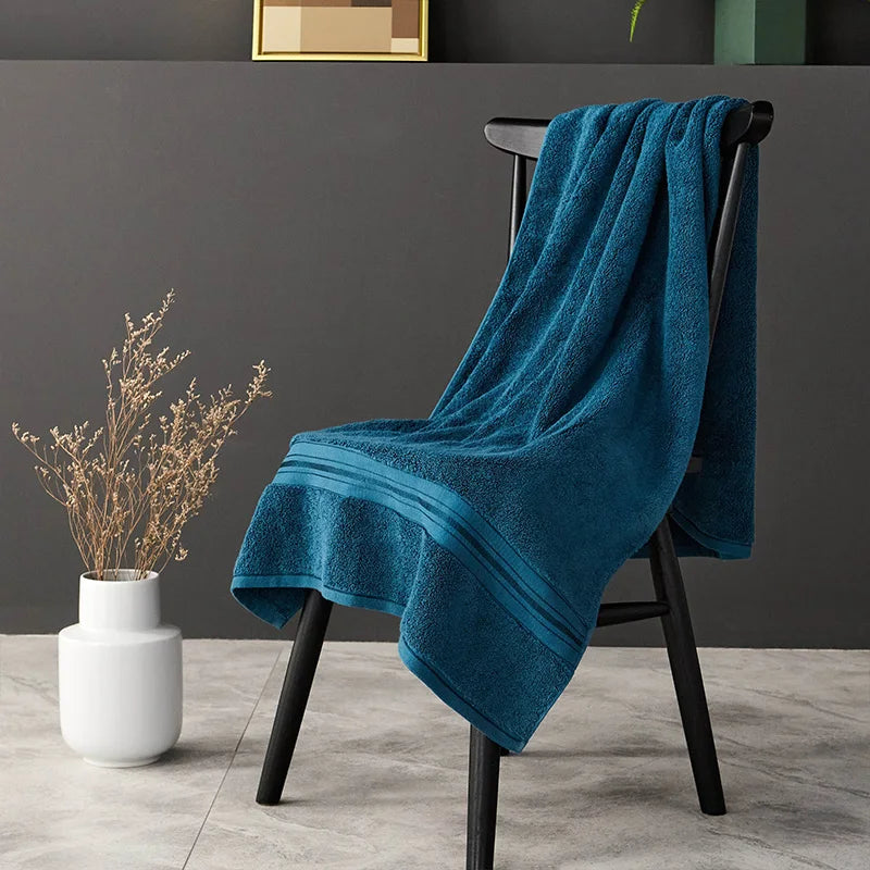 Egyptian Cotton Bath Towels Towels Combed Face Towels Set or Individually Suitable for Sports Travel Home Hotel and Bathroom Use