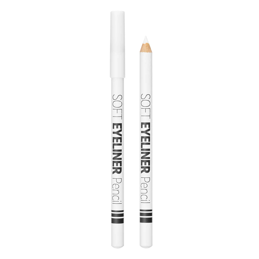 Smooth Waterproof White Eyeliner Pencil - Long-Lasting Eye Brightener Easy Wear Fashion Makeup Tool for Smooth Application