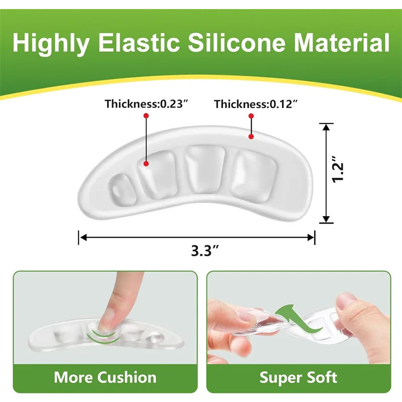 Forefoot Pad Non-slip Women's High Heels Insole