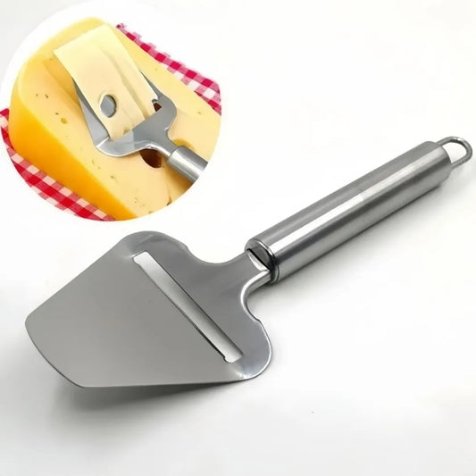 Cheese Slicer Stainless Steel Non Stick Cheese Grinder Multifunctional Handheld Cheese Slicer Baking Tool for Kitchen Cooking