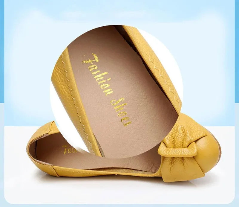 Women's Shoes New Fashion Genuine Leather High Heels Women Wedge Shoes Elegant Casual Woman Shoes Ladies Wedges Female Footwear