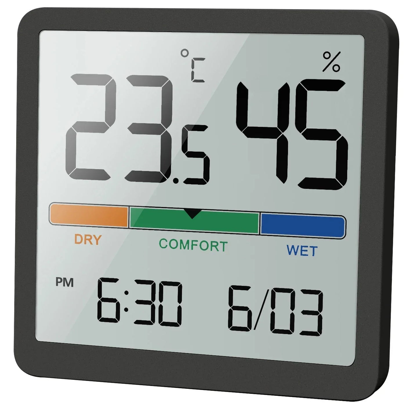 LCD Digital Thermometer Hygrometer Sensor Gauge Weather Station New Digital Home Indoor Temperature Humidity Meter