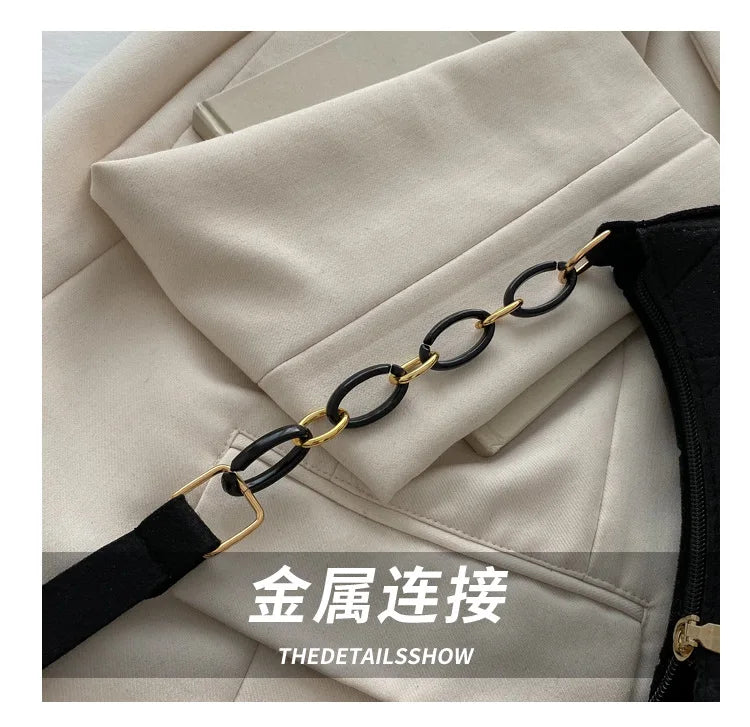 Women Small Square Bag Сумка Женская Simple and Versatile Casual Handbag Fashion Popular Felt One Shoulder Messenger Bags Purse
