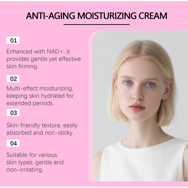 Face Moisturizer Cream,Skin Radiant Firming Brightening Tendering Cream,Korean Women & Men Daily Facial Hydrating Skincare
