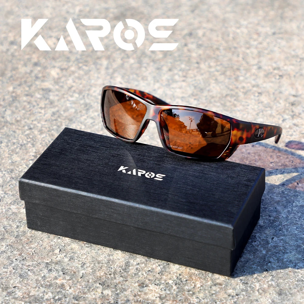 Polarized Sunglasses Men Comprehensive Protection Sun Glasses Comfortable Lightweight Frame Sport Eyeglasses for Driving Fishing